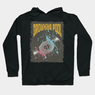 Drowning Pool Vintage Vynil Hoodie